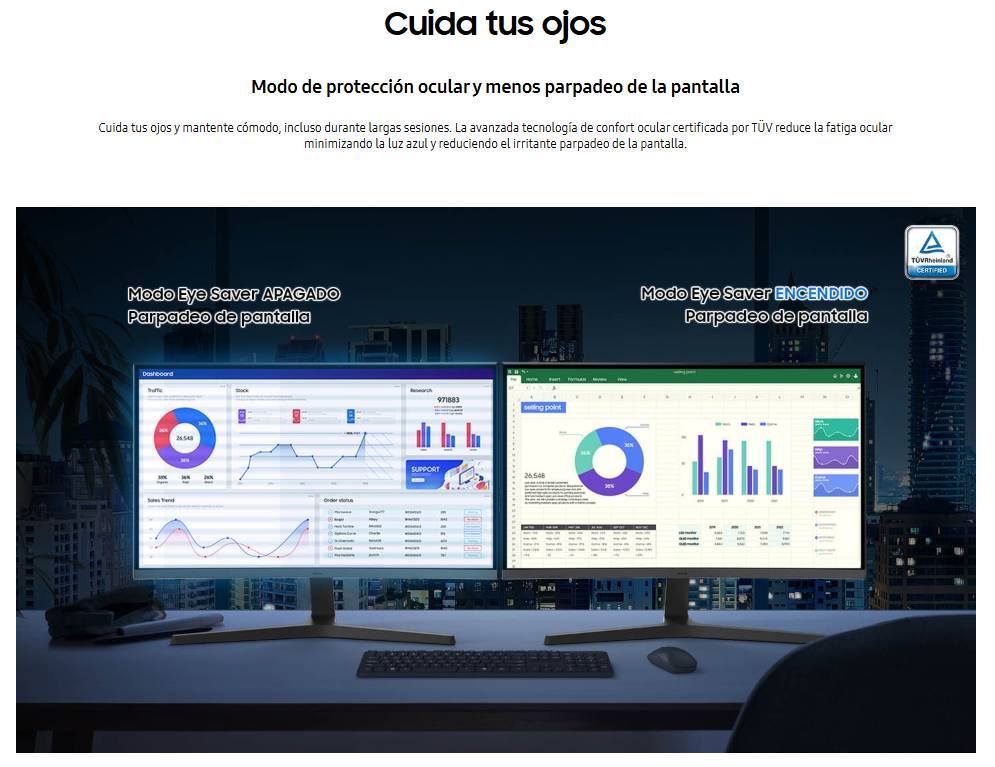 Monitores SAMSUNG LS27D390GALXZX - Vista 4