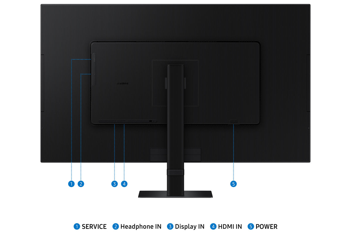 Monitores SAMSUNG LS32D700EALXZX - Vista 2