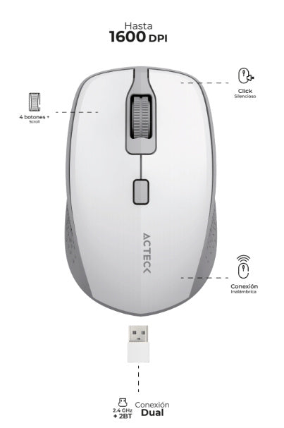 Mouse ACTECK TRIP MI670 - Vista 2