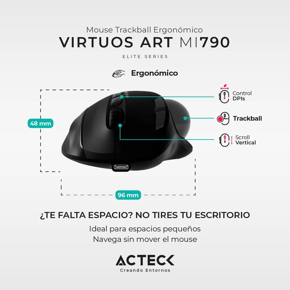 Mouse ACTECK MI790 - Vista 5