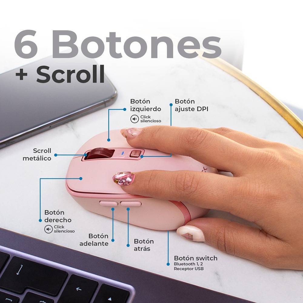 Mouse ACTECK MI580 - Vista 3