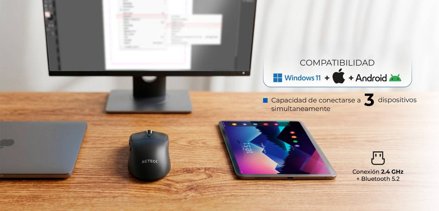 Mouse ACTECK Instinct Click MI484 - Vista 2
