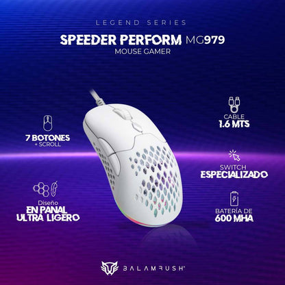 Mouse Gaming Balam Rush MG979 - Vista 3