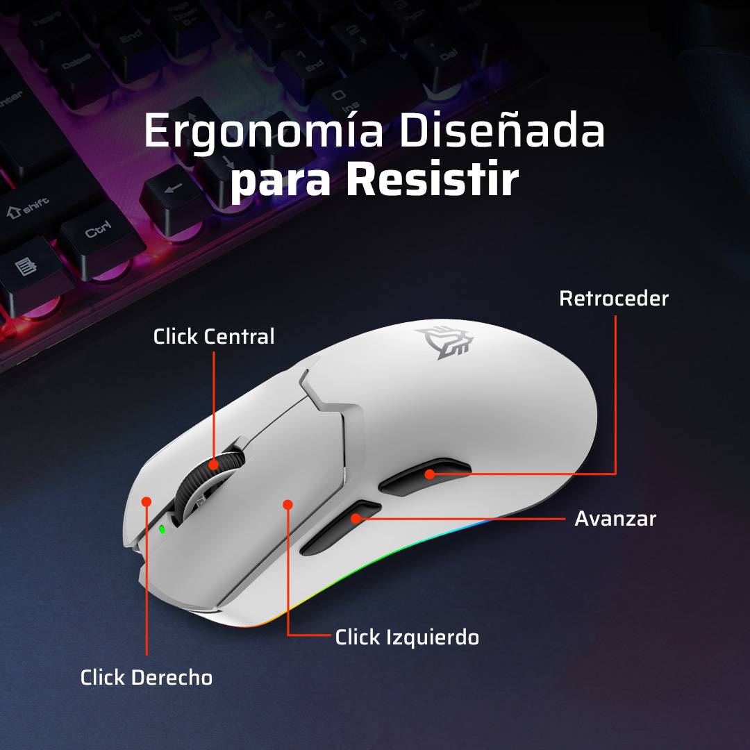 Mouse Gaming Balam Rush DRIFT PRO MG7 - Vista 3