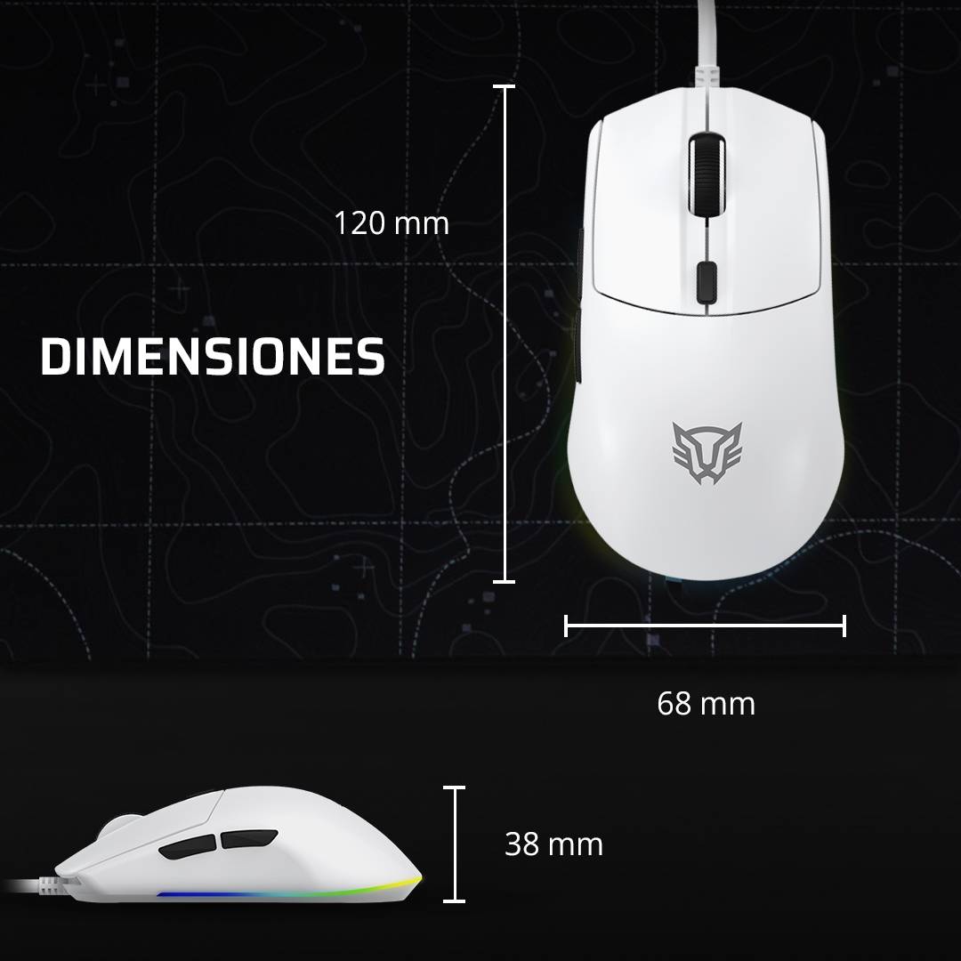 Mouse Gaming Balam Rush DRIFT PLUS MG3 - Vista 3