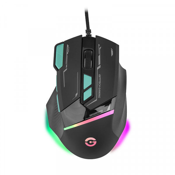 Mouse GETTTECH GPM-RGBWR-G1-BK - Vista 4