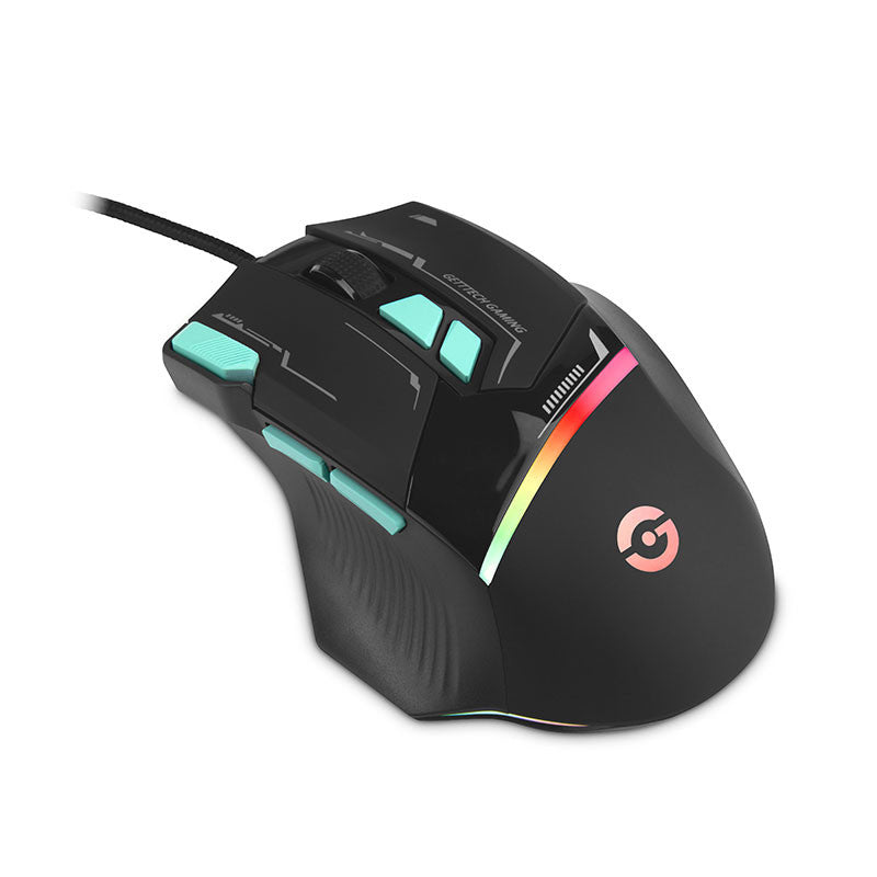 Mouse GETTTECH GPM-RGBWR-G1-BK - Vista 7