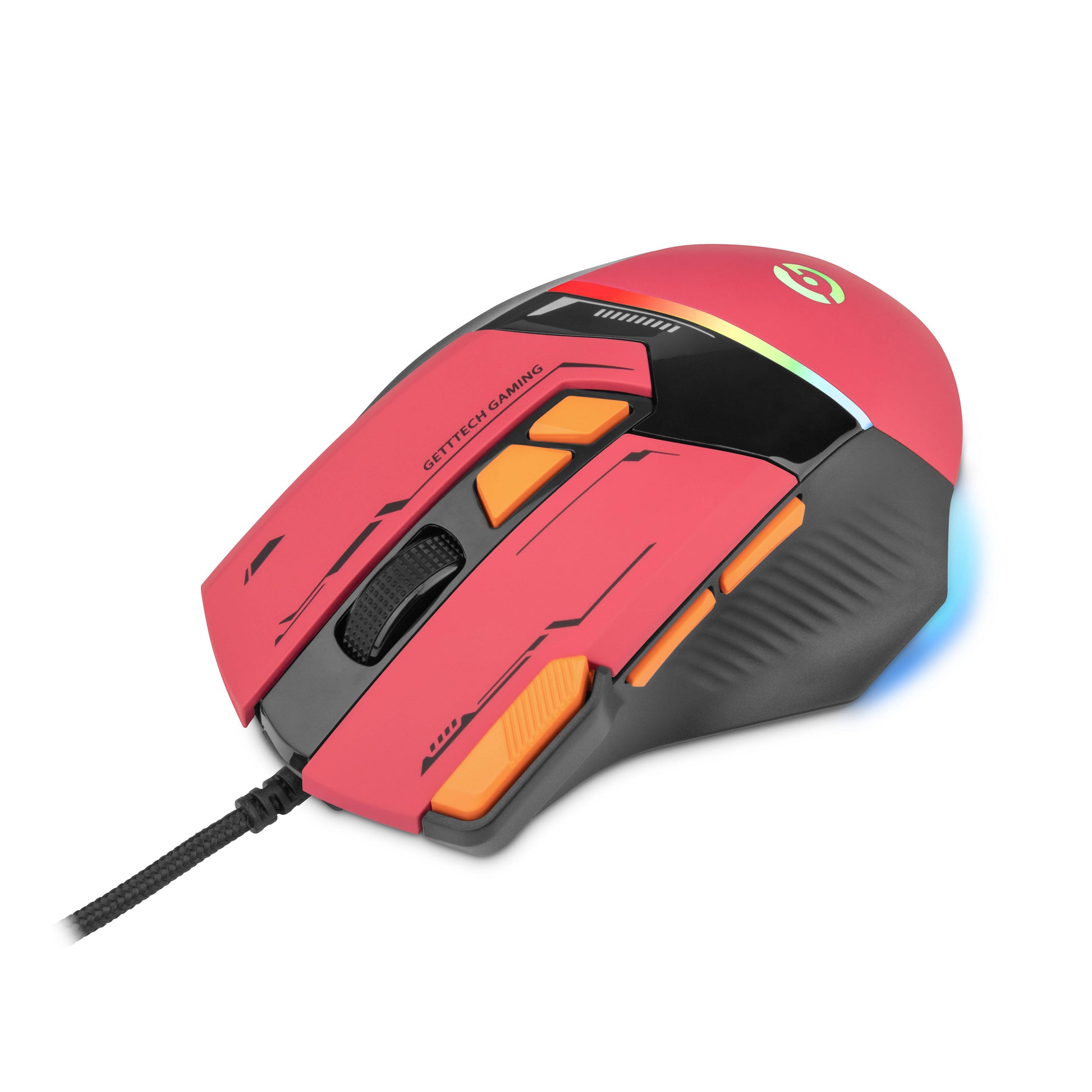 Mouse GETTTECH GPM-RGBWR-G1-RD - Vista 2
