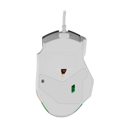 Mouse GETTTECH GPM-RGBWR-G1-WH - Vista 5