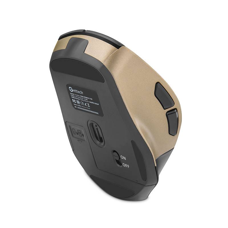 Mouse GETTTECH GGM-STDBW-01-GD - Vista 2