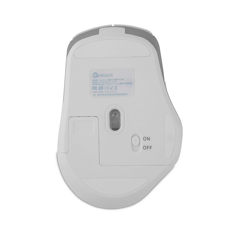 Mouse GETTTECH GGM-STDBW-01-WH - Vista 5