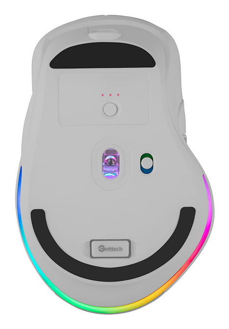 Mouse GETTTECH GGM-RGBTR-01-WH - Vista 2