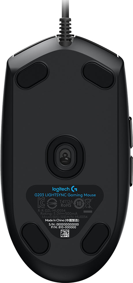 Mouse LOGITECH  G203 - Vista 5