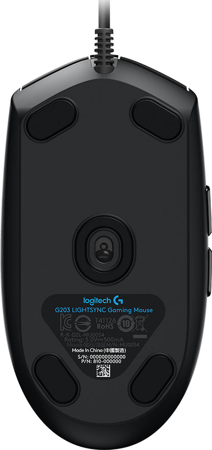 Mouse LOGITECH  G203 - Vista 5
