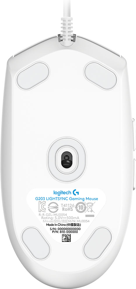 Mouse LOGITECH G203 - Vista 5