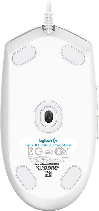 Mouse LOGITECH G203 - Vista 5