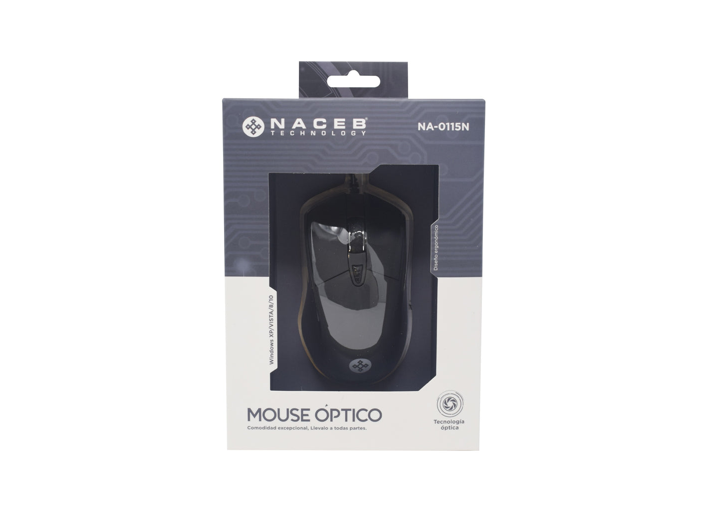 Mouse Naceb Technology NA-0115N - Vista 4