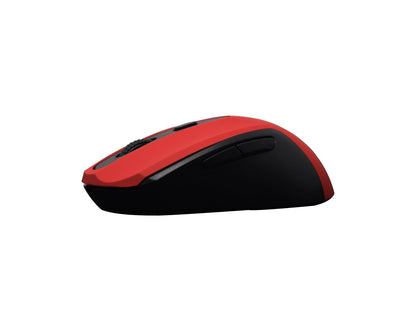 MOUSE INALAMBRICO ROJO Naceb Technology NA-0116R - Vista 4