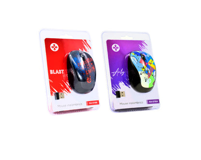 MINI MOUSE INALAMBRICO URBAN Naceb Technology NA-0118B - Vista 5