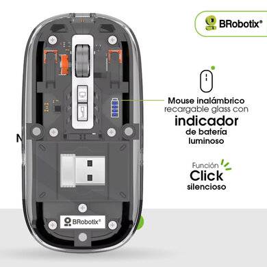 Mouse BROBOTIX 6000823 - Vista 2