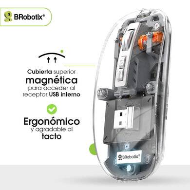 Mouse BROBOTIX 6000823 - Vista 3