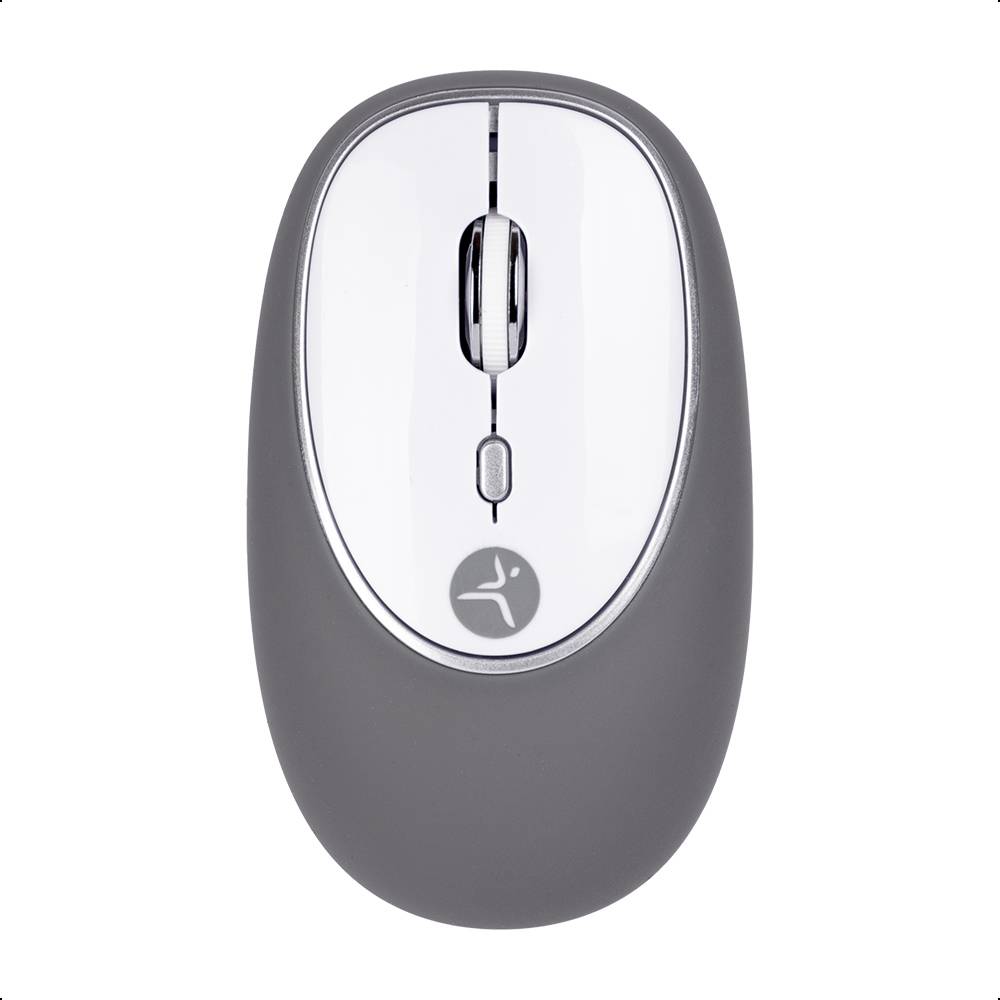 Mouse TECHZONE Jelly-Mate Grey - Vista 2