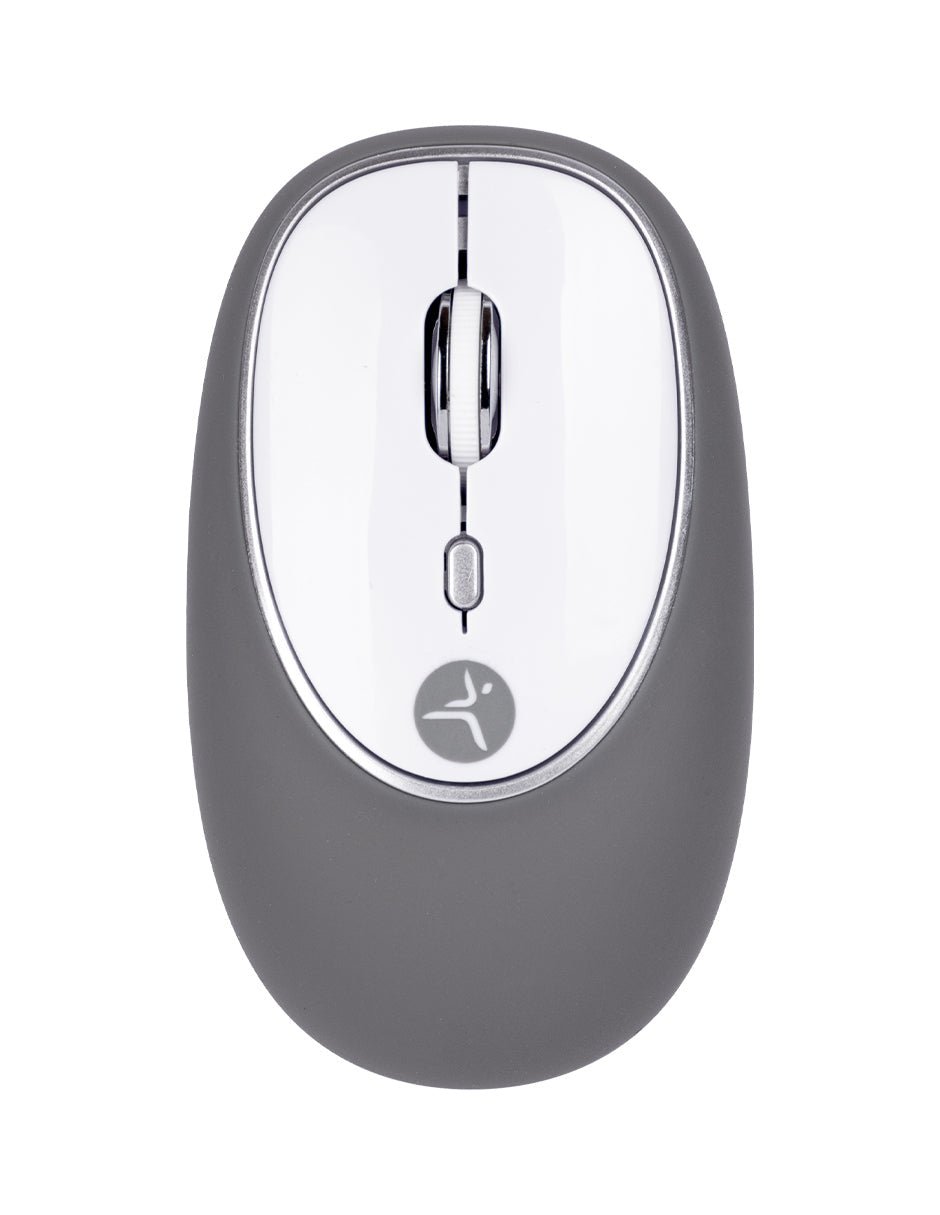 Mouse TECHZONE Jelly-Mate Grey - Vista 5