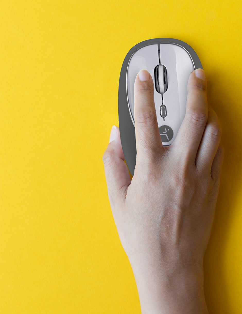Mouse TECHZONE Jelly-Mate Grey - Vista 7