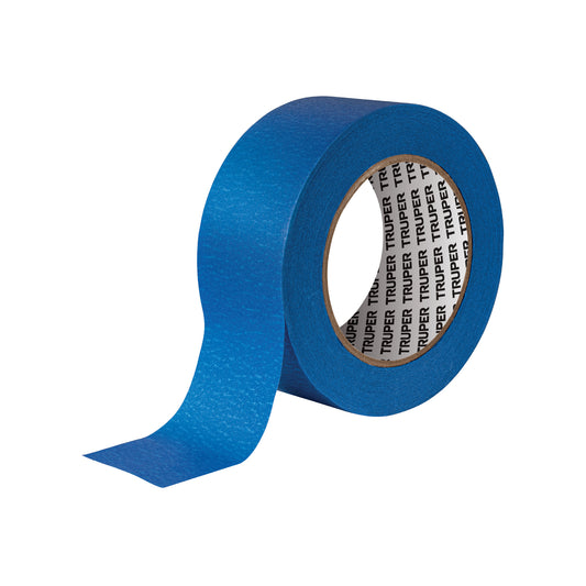 Cinta masking tape azul de 2' x 50 m para pintor, Truper