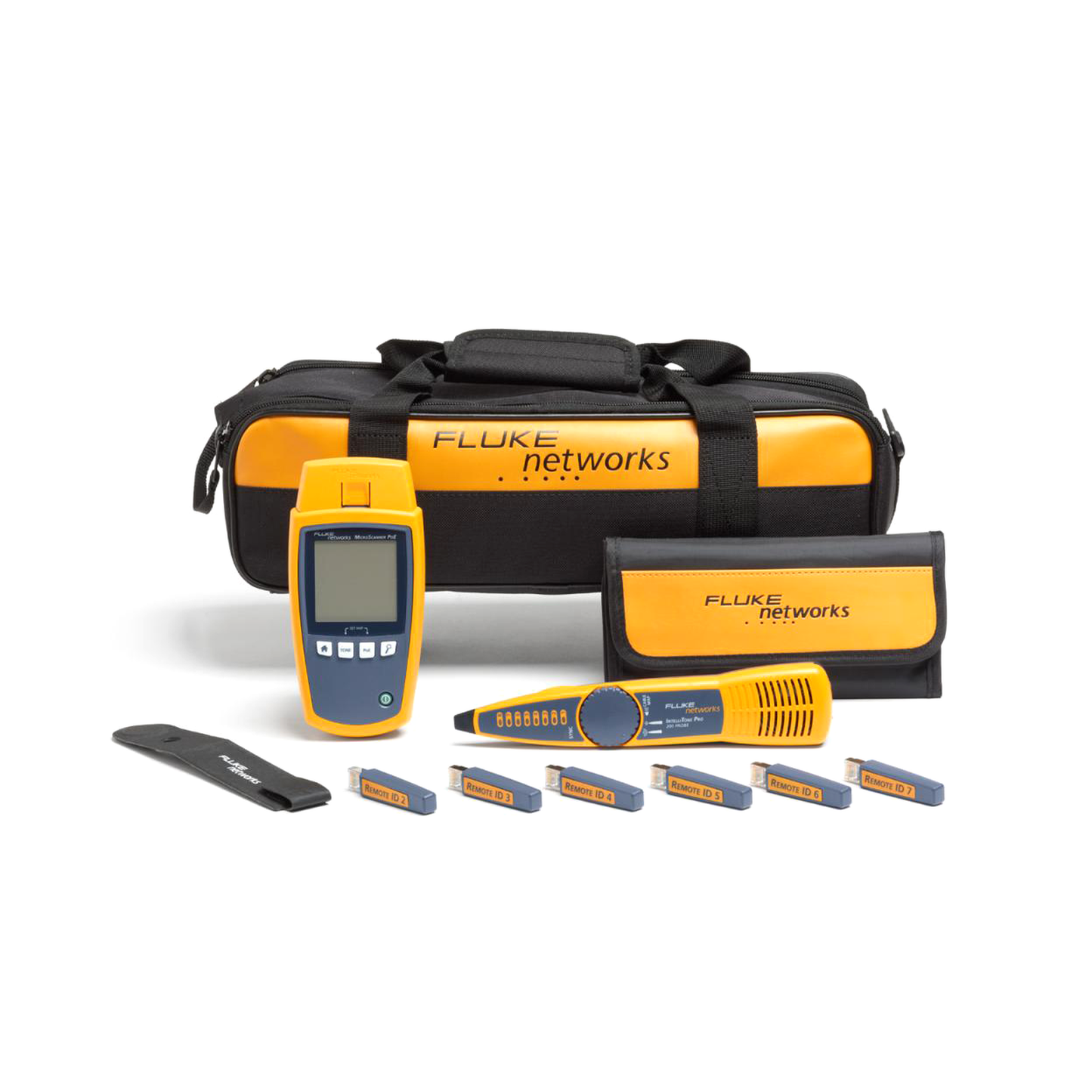 Kit Profesional de Verificador de Red MicroScanner PoE, para Comprobaci�n de Redes de Voz, Datos, Video y PoE 802.3af, at, bt y UPOE, con Pantalla LCD Retroiluminada