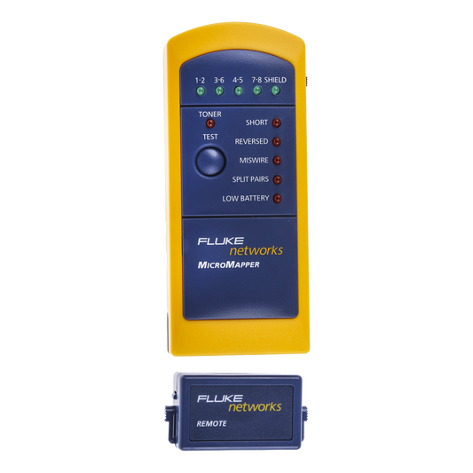 Probador de Mapa de Cableado MicroMapper, para Verificar R�pida y F�cilmente la Integridad del Cableado de Par Trenzado de Ethernet