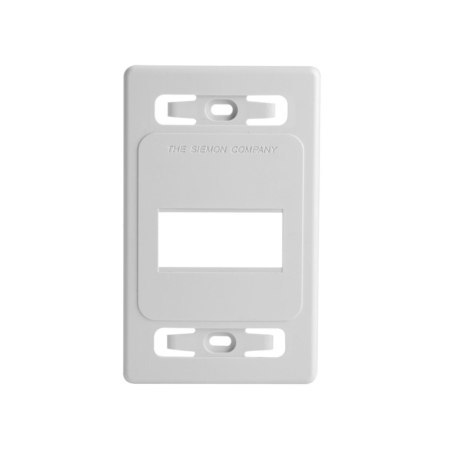 Placa de Pared Modular MAX, de 3 Salidas, Color Blanco, Versi�n Bulk (Sin Empaque Individual)