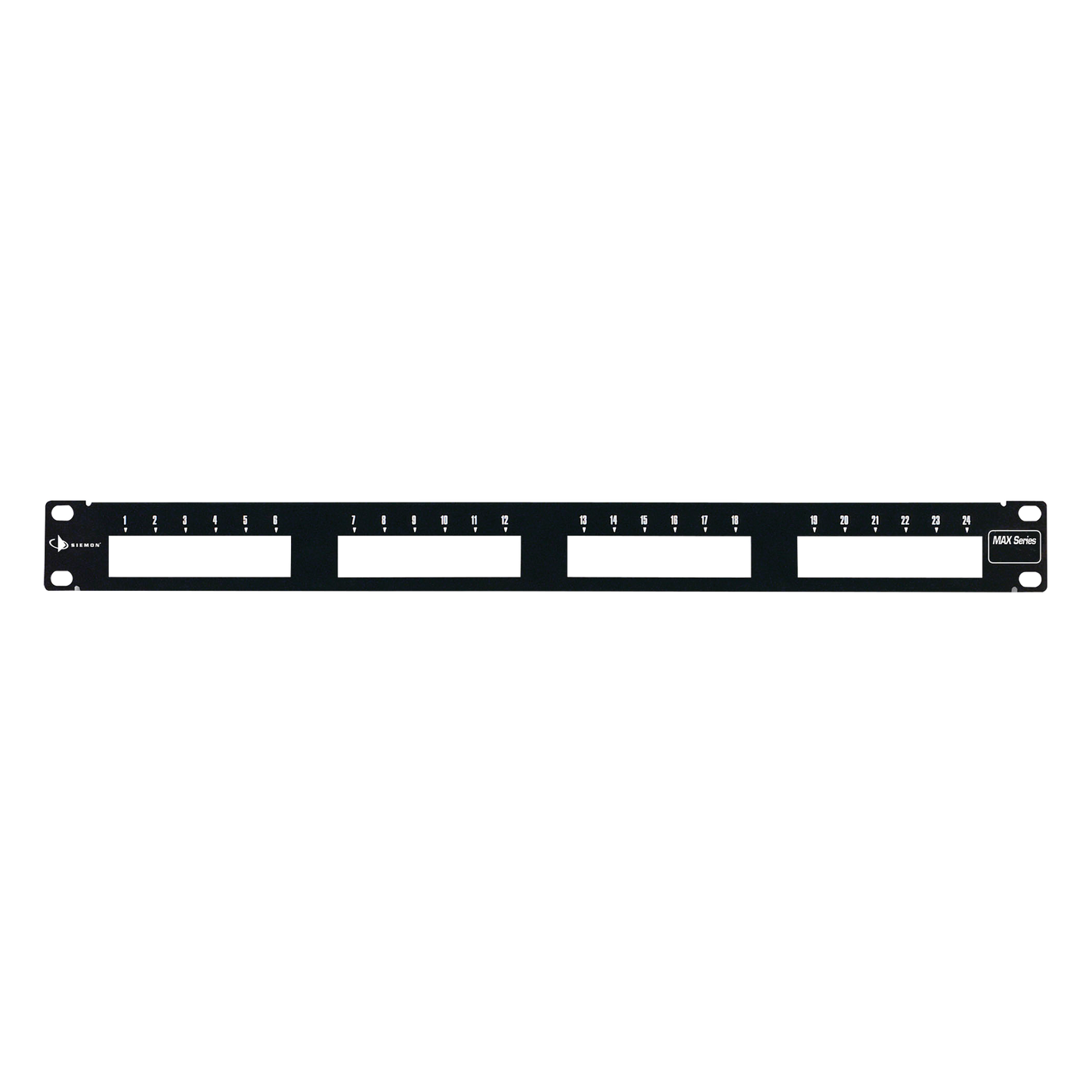 Patch Panel MAX Modular (Vac�o), de 24 Puertos, Plano, 1UR
