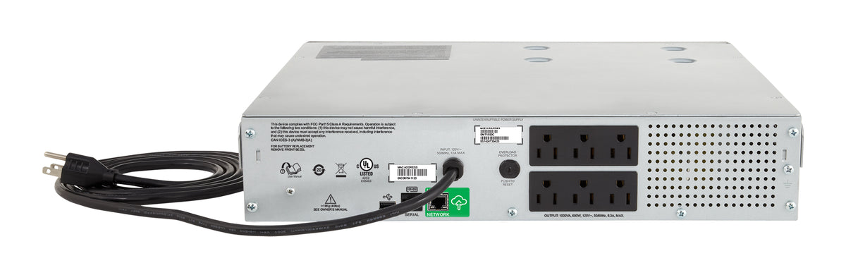No Break Capacidad 1000 VA 600 watts, 120V, L APC SMC1000-2UC - Vista 2