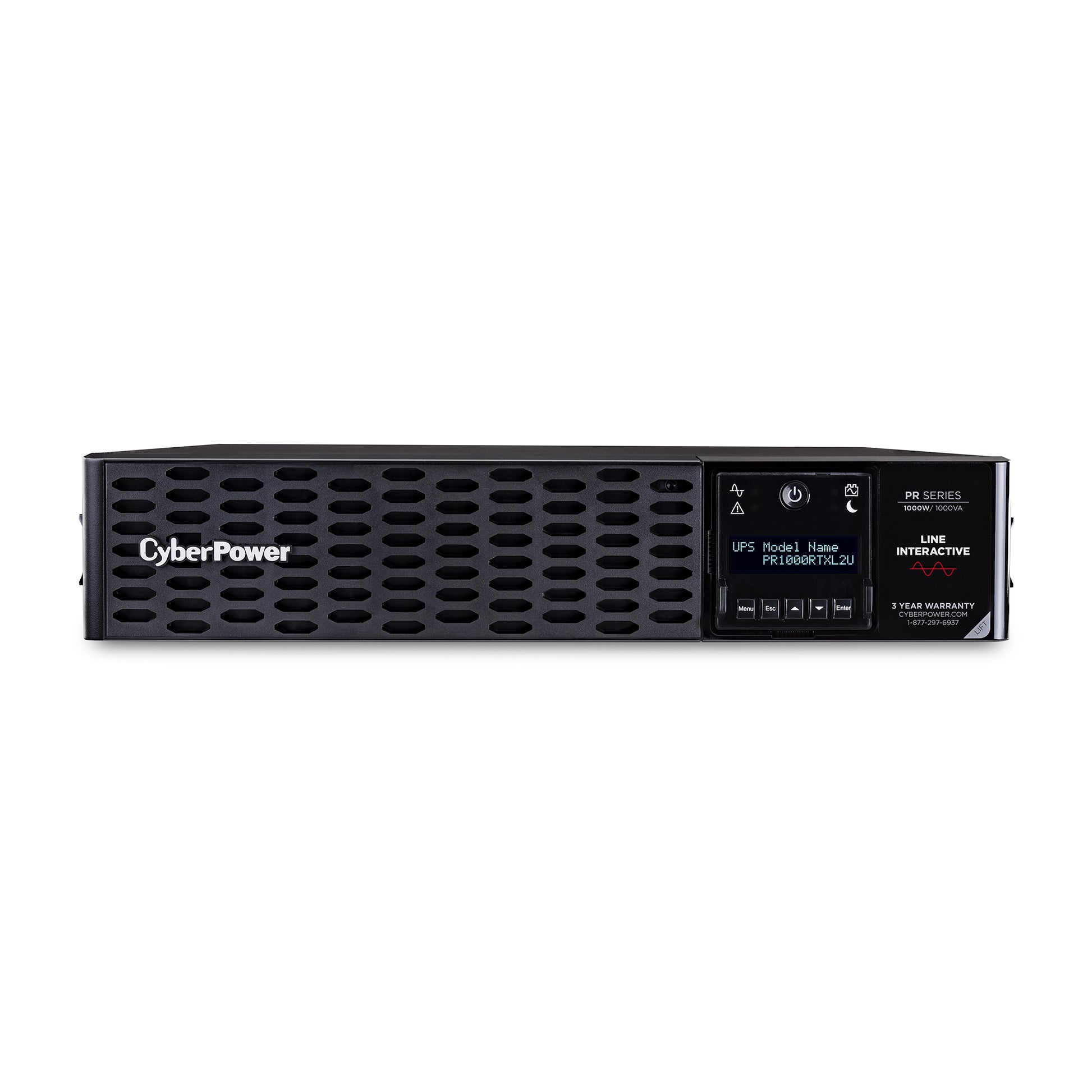 No Break CyberPower PR1000RTXL2U - Vista 2
