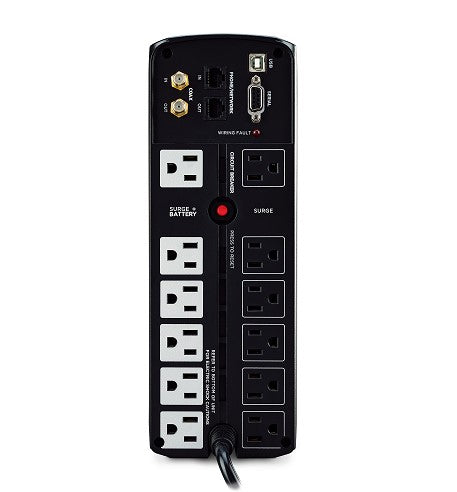 No-Break CyberPower CP1500AVRLCDa - Vista 3