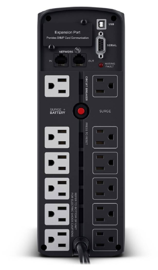 No-Break CyberPower CP1500PFCLCDa - Vista 4