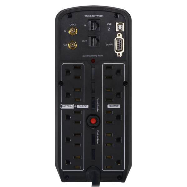No-Break CyberPower CP1000PFCLCDa - Vista 3