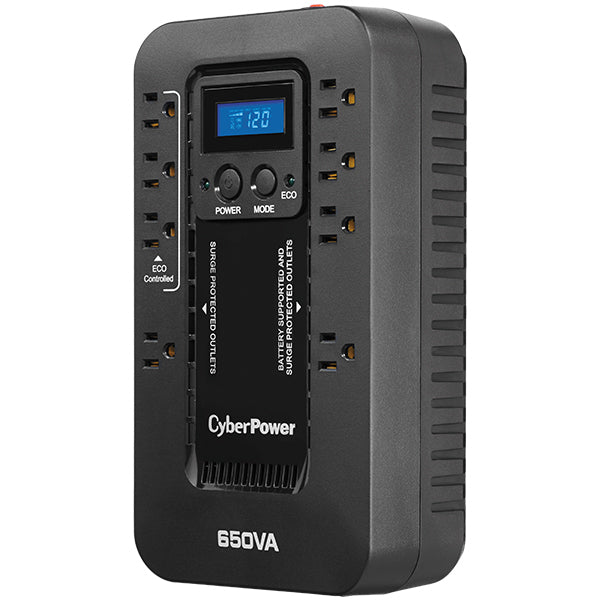 No-Break CyberPower EC650LCD - Vista 2