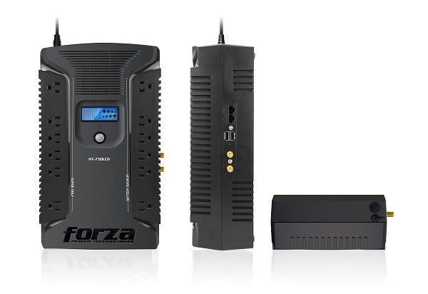 No-Break FORZA HT-750LCD - Vista 2