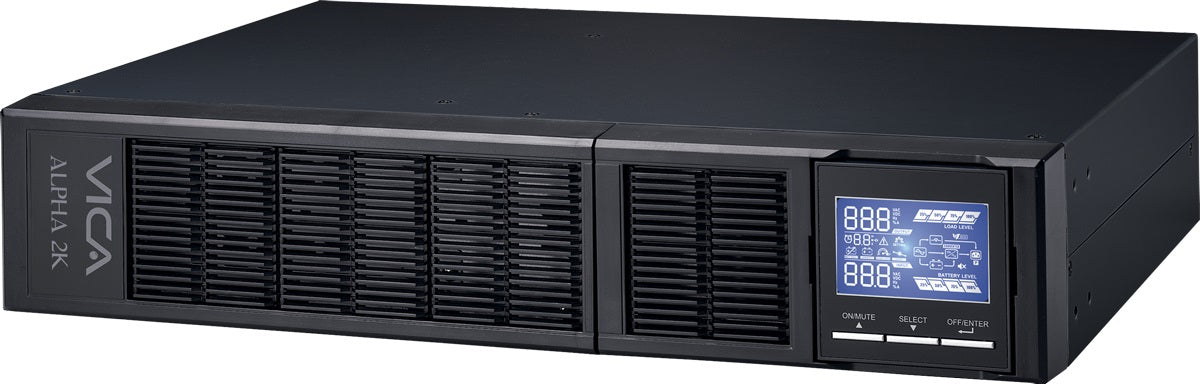 UPS Online con Doble Conversión Torre/Rack VICA ALPHA 2K - Vista 2