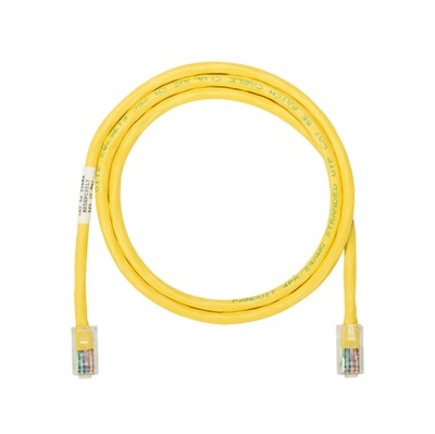 Cable de Parcheo UTP Categor�a 5e, con Plug Modular en Cada Extremo - 1.5 Metros (4.92 Pies) - Amarillo