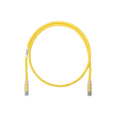 Cable de Parcheo UTP Categor�a 6, con Plug Modular en Cada Extremo - 1 Metro (3.28 Pies) - Amarillo