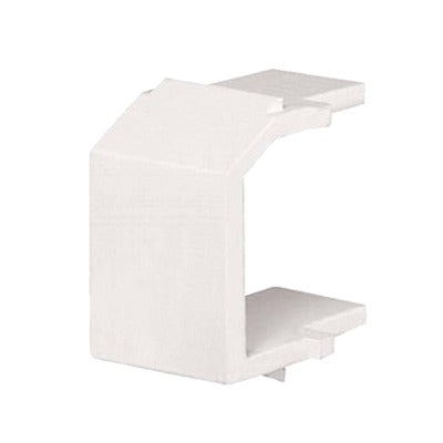 M�dulo de Tapa Ciega (Inserto Ciego), Tipo Keystone, Color Blanco, 1 Pieza