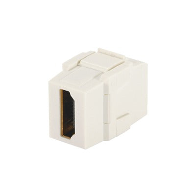 M�dulo Acoplador HDMI 2.0, Hembra a Hembra Tipo-A, Categor�a 2, Keystone, Color Blanco