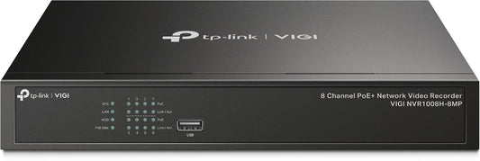 Grabador TP-LINK VIGI NVR1008H-8MP