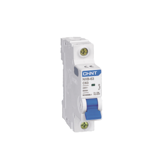 Pastilla para Riel Din, 1 Polo, 16 Amp, Vca:110/415v, 6kA, Catálogo: NXB631PC16.