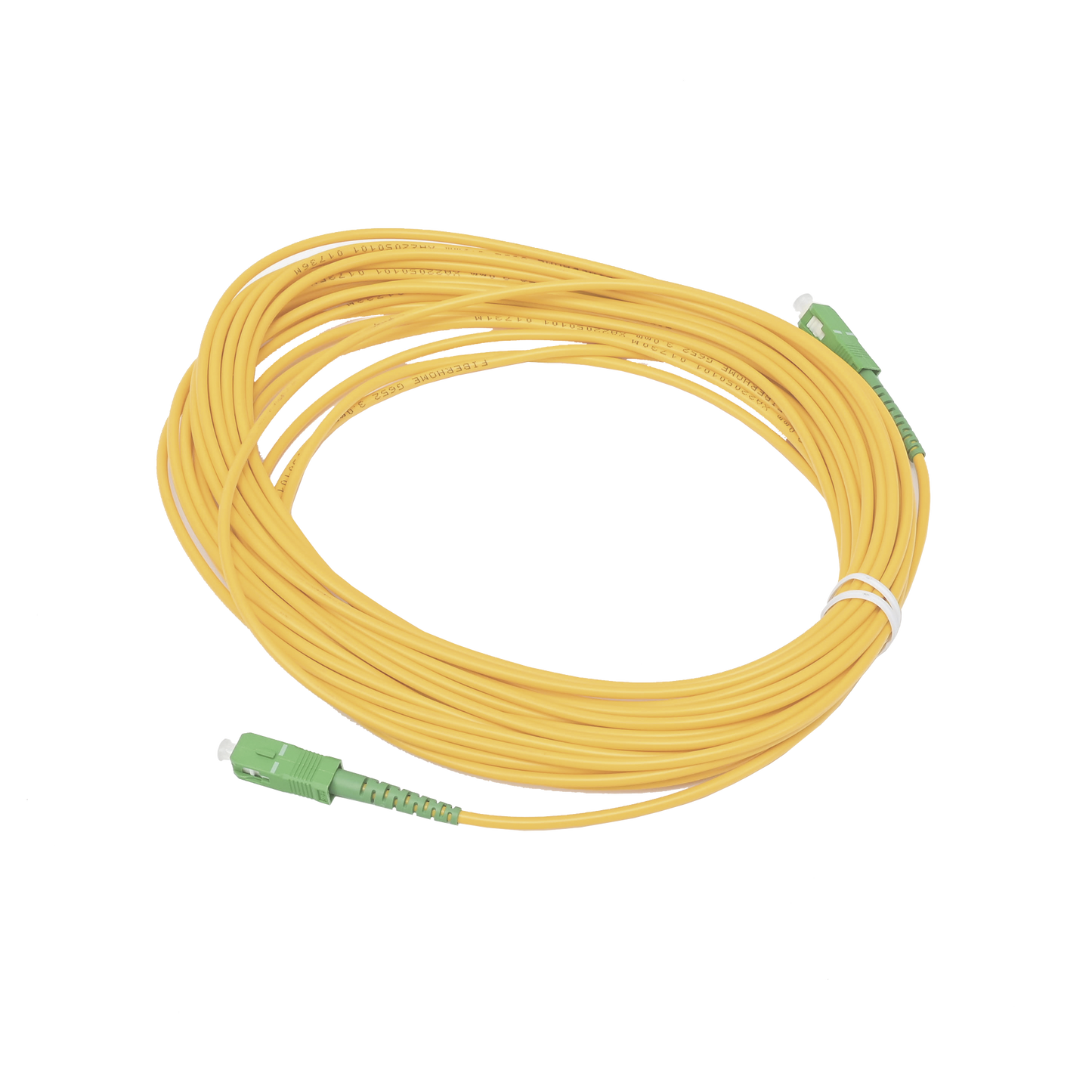 Jumper de Fibra �ptica Simplex, Monomodo, con Conectores SC/APC-SC/APC, 10 Metros (32.81 Pies)