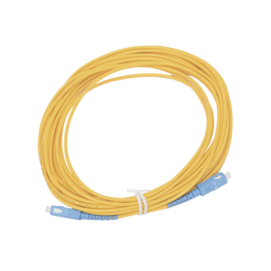 Jumper de Fibra �ptica Simplex, Monomodo, con Conectores SC/UPC-SC/UPC, de 10 Metros (32.81 Pies)