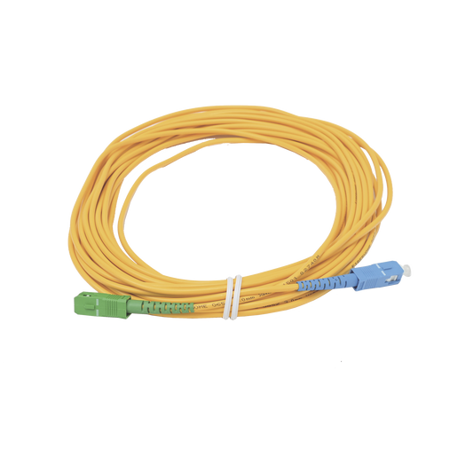 Jumper de Fibra �ptica Simplex, Monomodo, con Conectores SC/UPC-SC/APC, de 10 Metros (32.81 Pies)